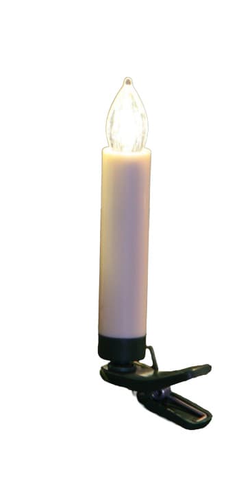 flower Power LED Christbaumkerzen inkl. Fernbedienung 10er Pack
