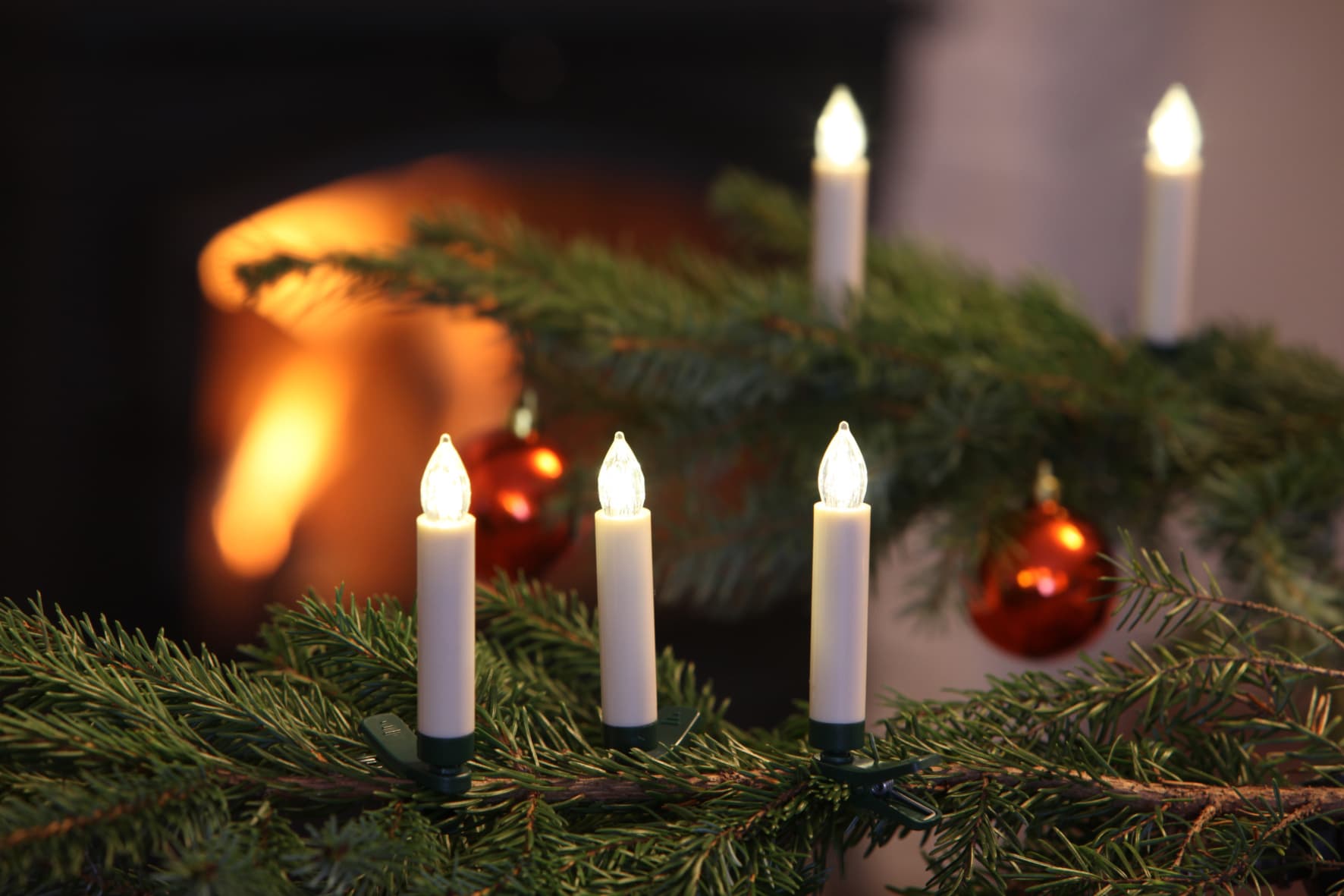 Produktbild flower Power LED Christbaumkerzen inkl. Fernbedienung 10er Pack 2 von 2
