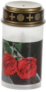 flower Power LED Outdoor Grablampe TUMBA WHITE