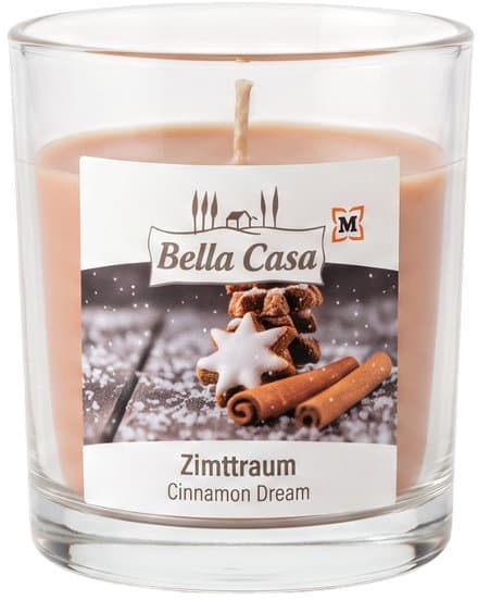 Bella Casa Duftkerze im Glas