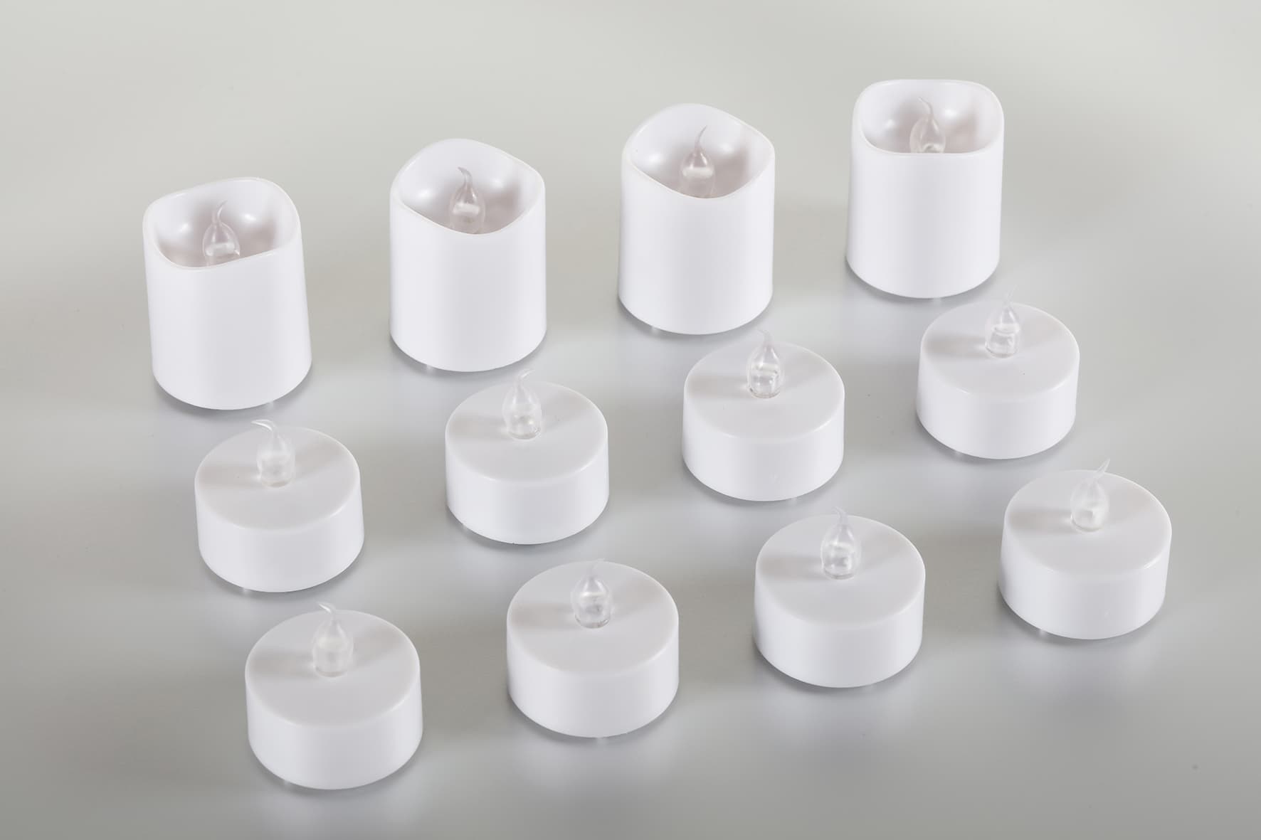 Produktbild flower Power LED-Teelichter und Votivkerzen NELE 12er Set 4 von 4
