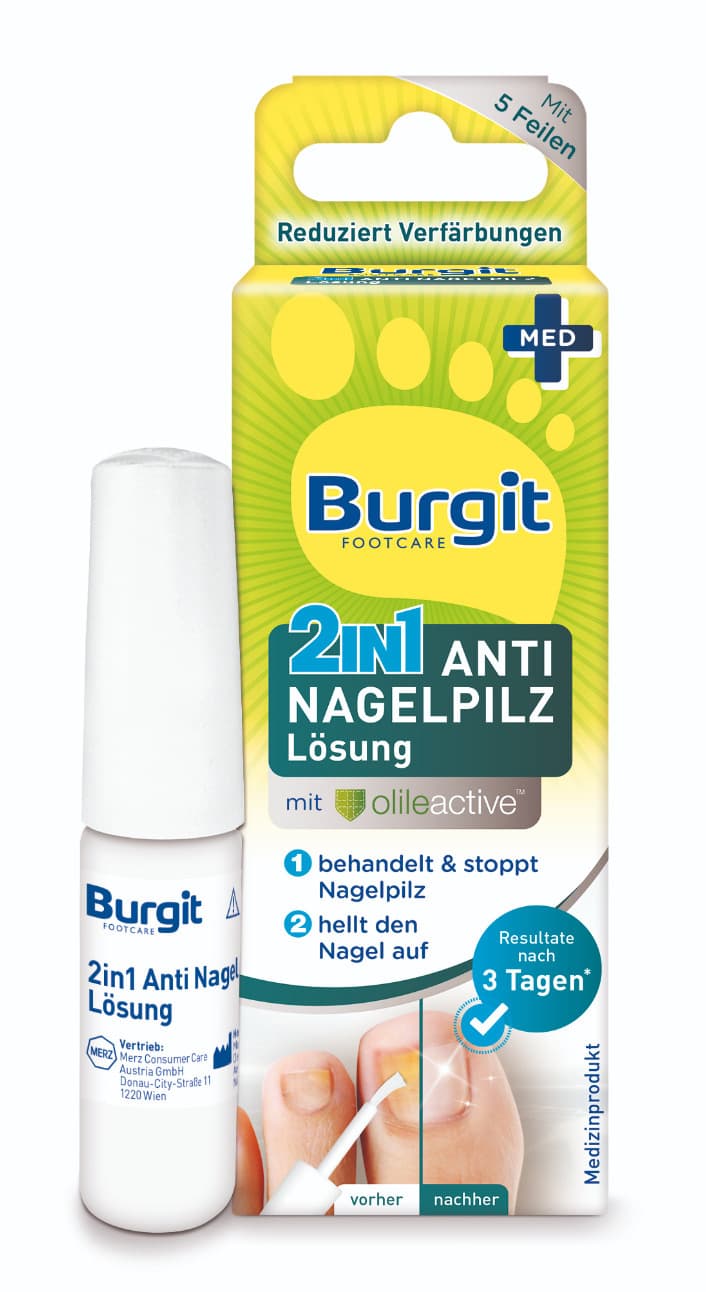 Burgit 2in1 Anti Nagelpilz Lösung
