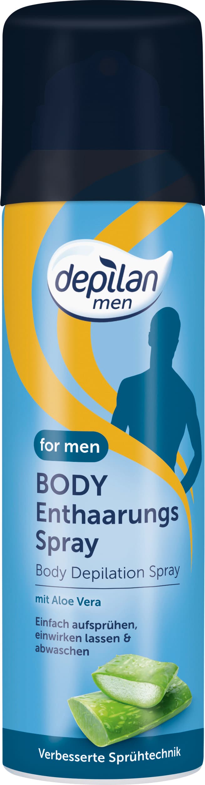 depilan Body Enthaarungsspray for men