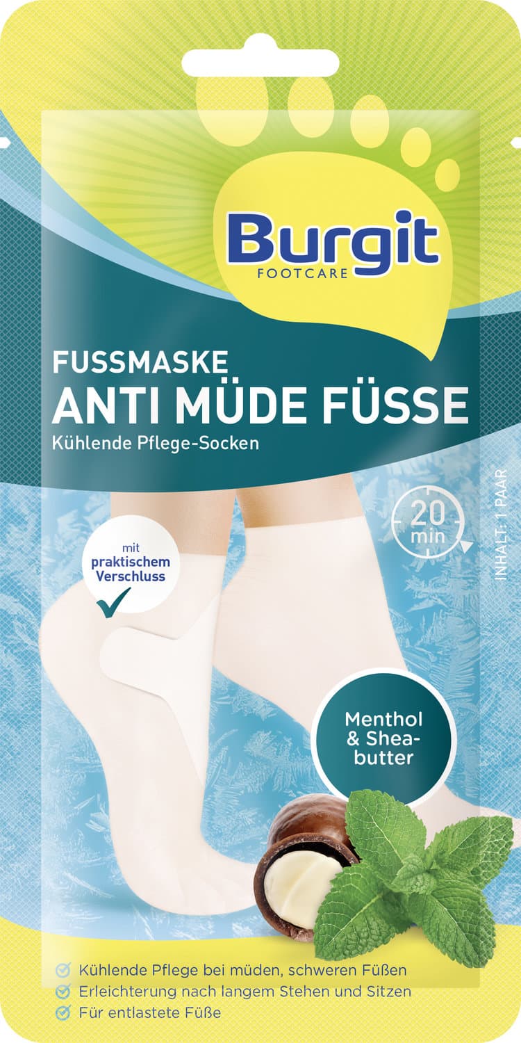 Burgit Fußmaske Anti Müde Füße