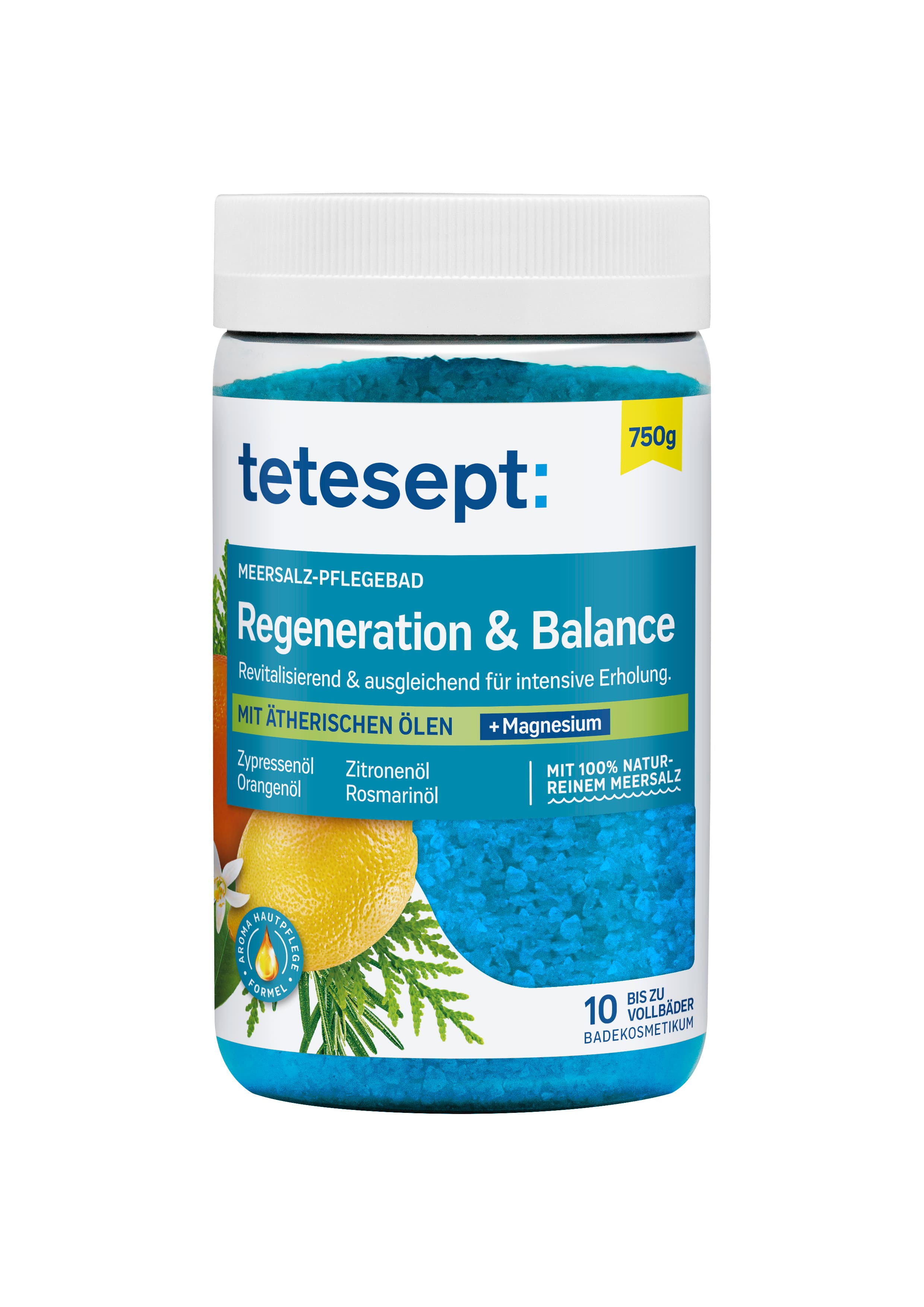 tetesept Meersalz-Pflegebad Regeneration & Balance