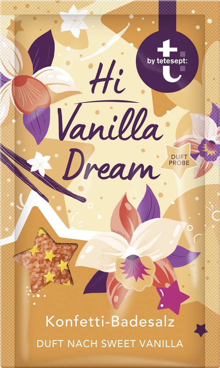 t: by tetesept Badesalz Hi Vanilla Dream