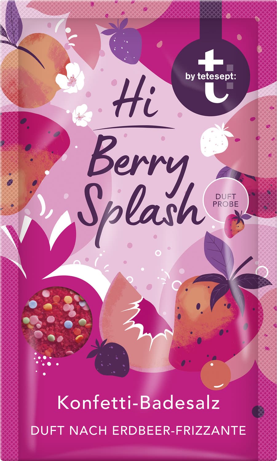t: by tetesept Badesalz Hi Berry Splash