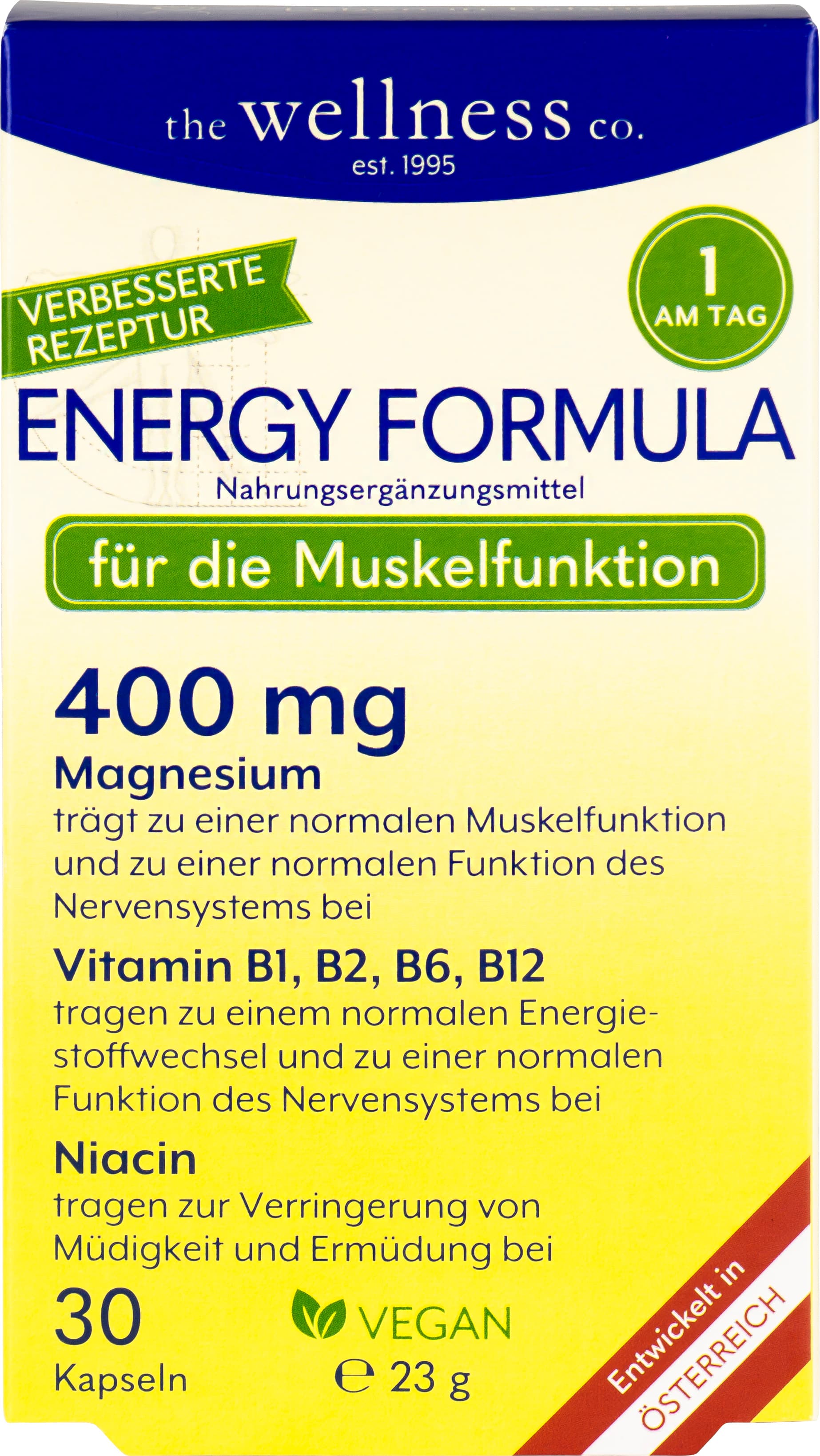 The Wellness Co Energy Formulavitamine B E
