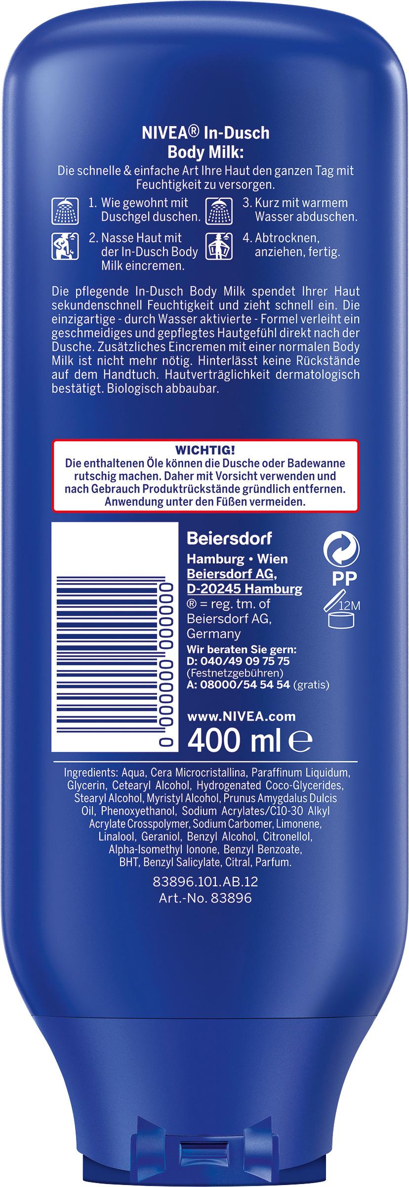 Produktbild NIVEA Body In-Dusch Body Milk 2 von 6