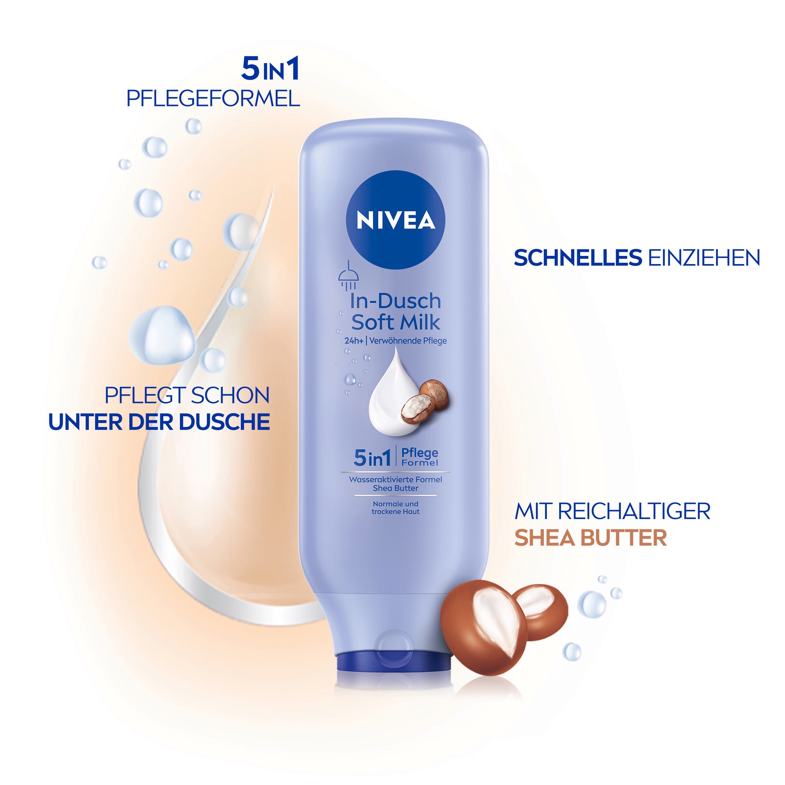 Produktbild NIVEA Body In-Dusch Soft Milk 5 von 5