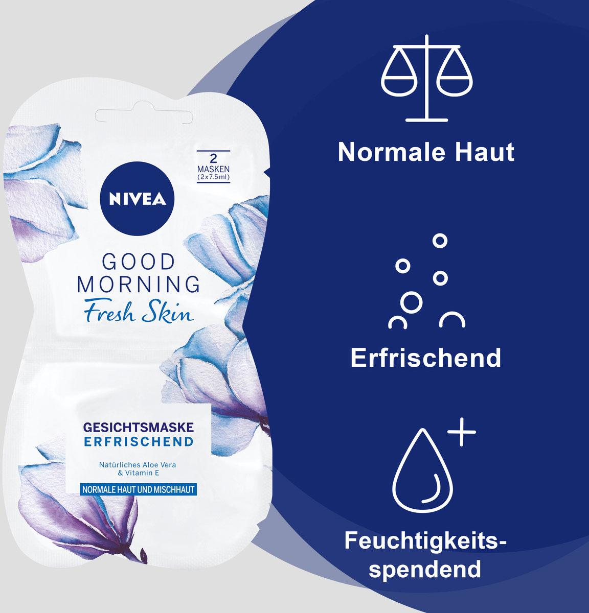 Produktbild NIVEA Good Morning Fresh Skin Feuchtigkeitsmaske 3 von 3