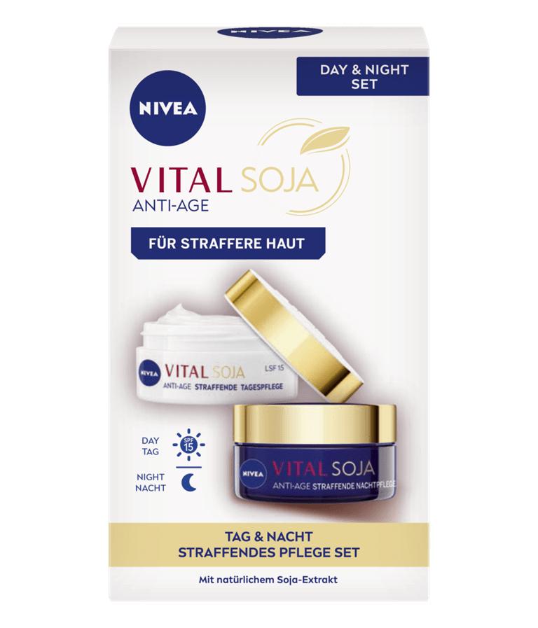 NIVEA Vital Soja Anti-Falten Tag&Nacht Set