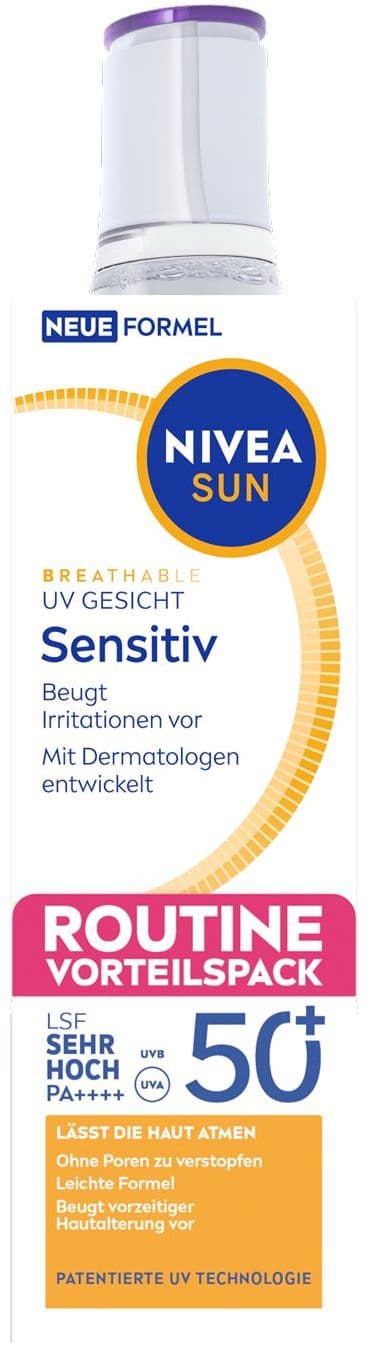 NIVEA Sun UV Gesicht Sensitiv LSF 50+ Geschenkpackung