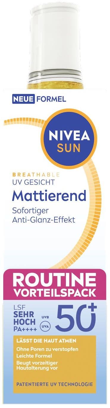 NIVEA Sun UV Gesicht Mattierend LSF 50+ Geschenkpackung
