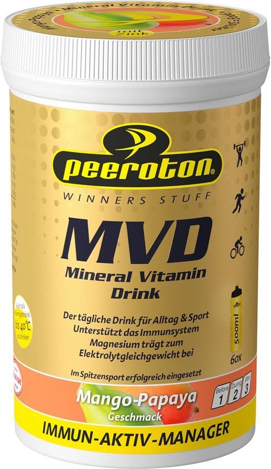 peeroton MVD Mineral Vitamin Drink Mango Papaya