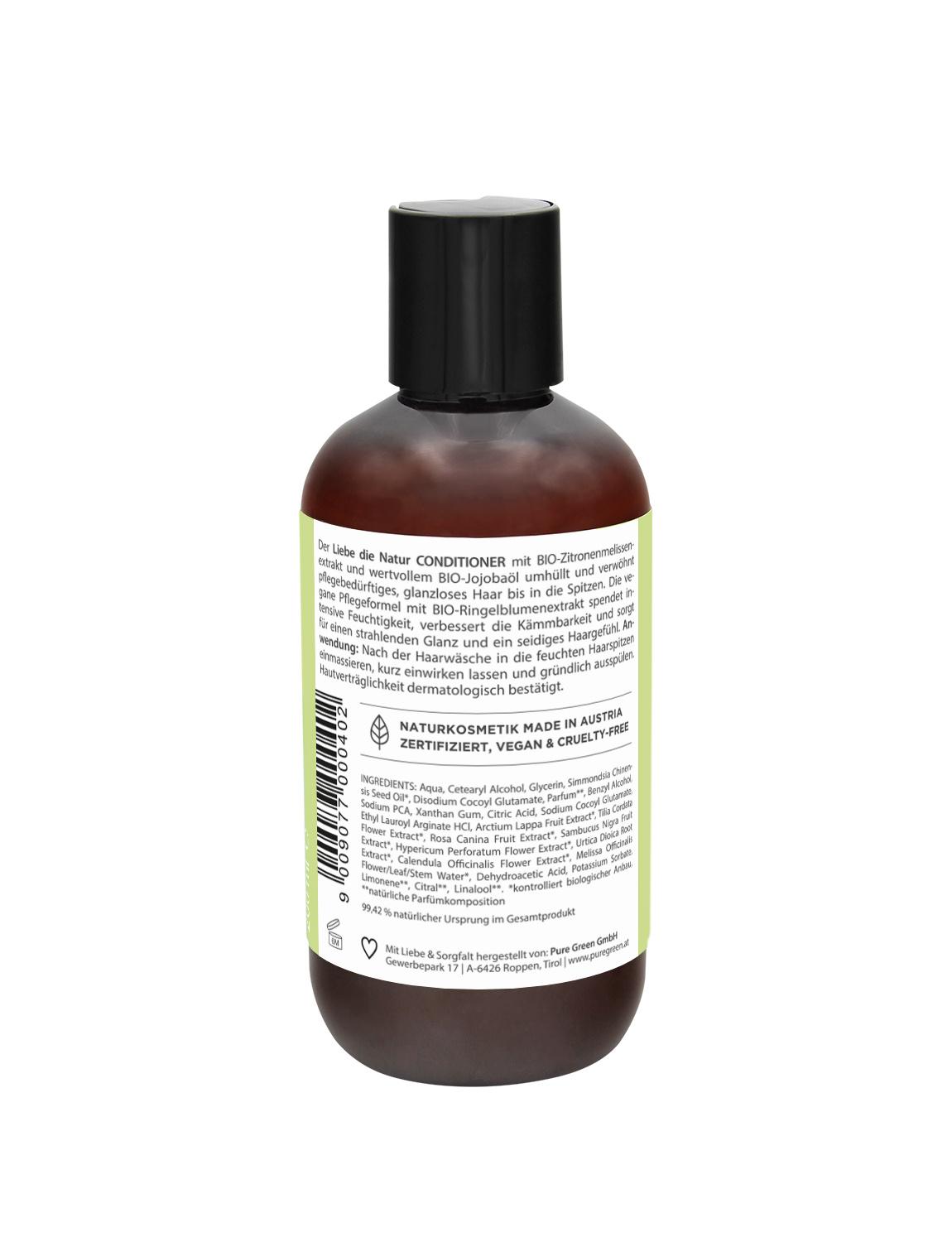 Produktbild LIEBE DIE NATUR - natürlicher Conditioner Zitronenmelisse 2 von 2