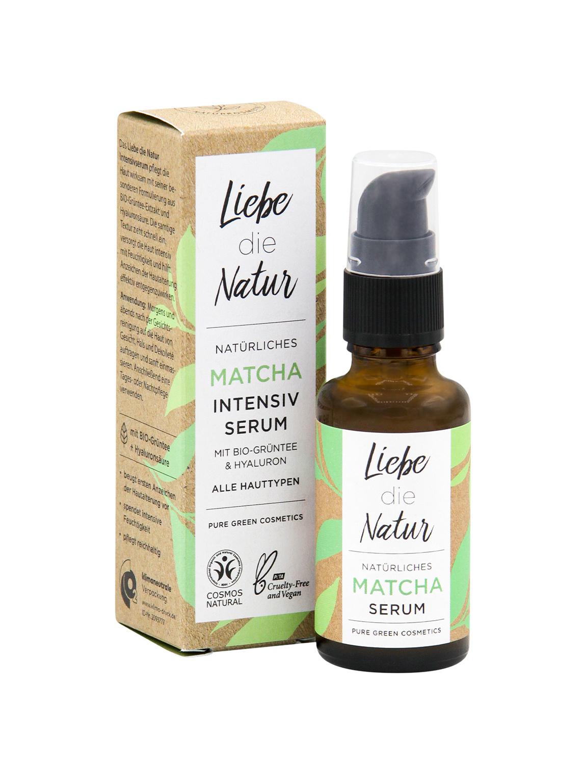 Produktbild LIEBE DIE NATUR - natürliches Intensivserum Matcha 2 von 3