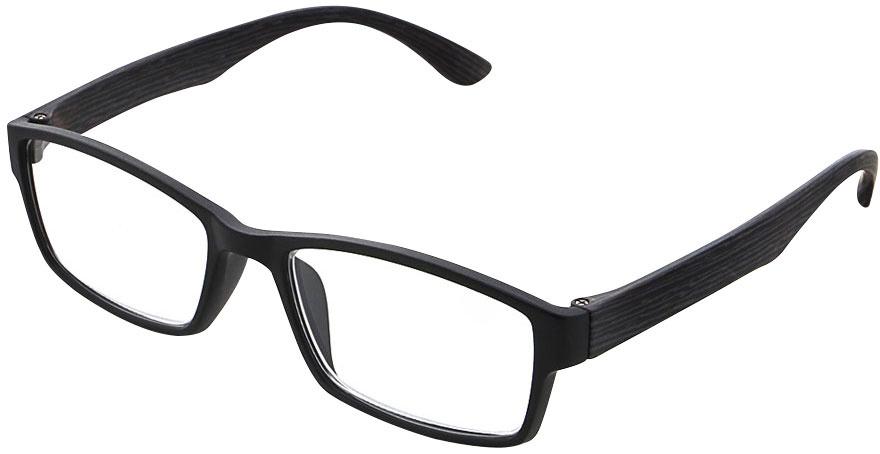 Quickreader Lesehilfe KLH176-1 +2.50 Kunststoff Holzoptik Grau