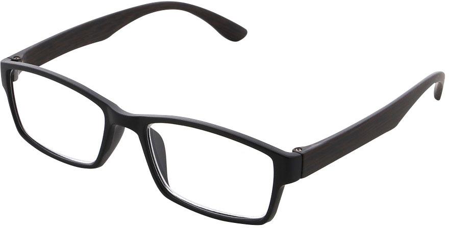 Quickreader Lesehilfe KLH176-3 +2.50 Kunststoff Holzoptik Dunkelbraun