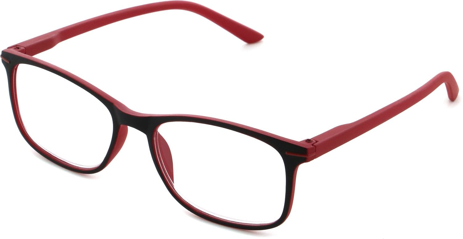 Quickreader Lesehilfe KLH177-2 +3.00 Kunststoff Schwarz-Rot