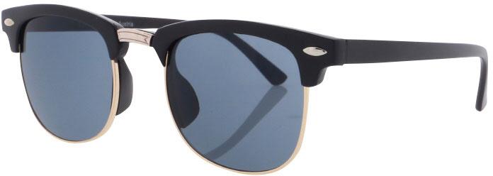 Basley Sun KIDS Sonnenbrille 8028-A-50 Kunststoff Schwarz/Gold