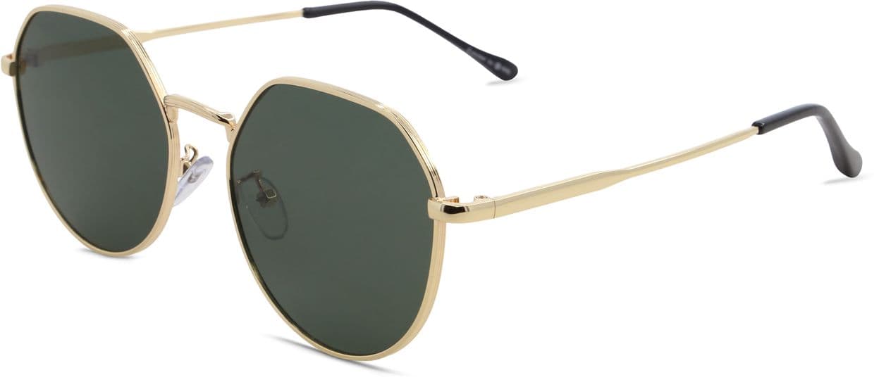Basley Sun Damen Sonnenbrille Gold