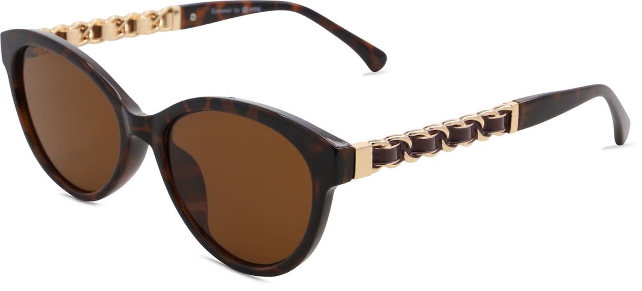 Basley Sun Damen Sonnenbrille Demin Braun