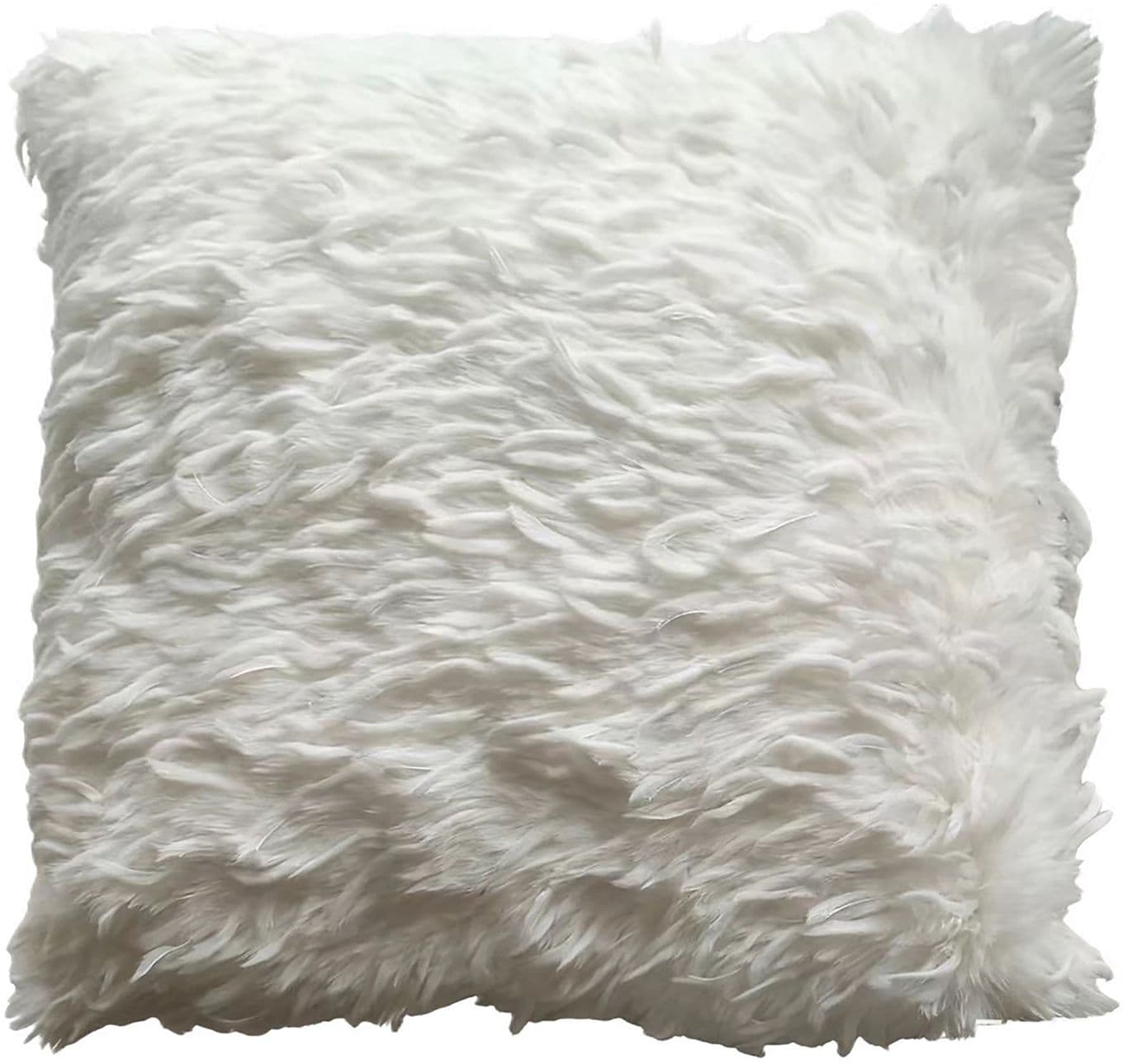 Mary Rose Langflor-Plüschkissen 45x45cm gefüllt