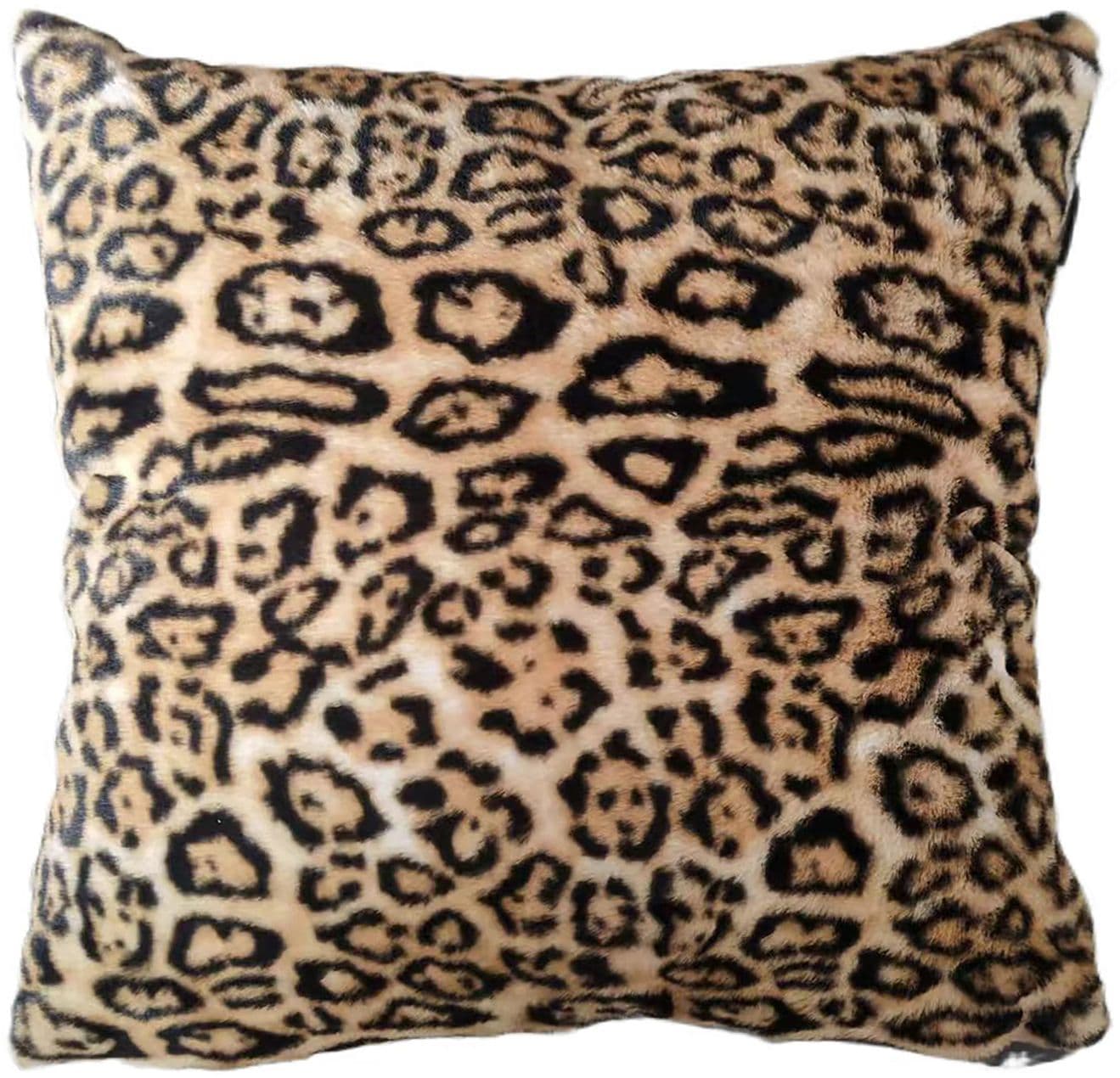 Mary Rose Leopardprint-Zierkissen 45x45cm gefüllt