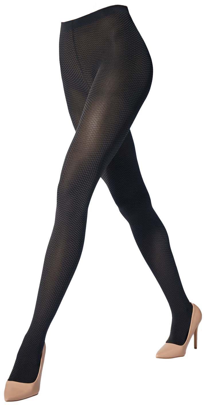 Wolford Damen Feinstrumpfhose Jacquard 60 DEN