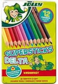 JOLLY Buntstifte Supersticks Delta 12 Farben