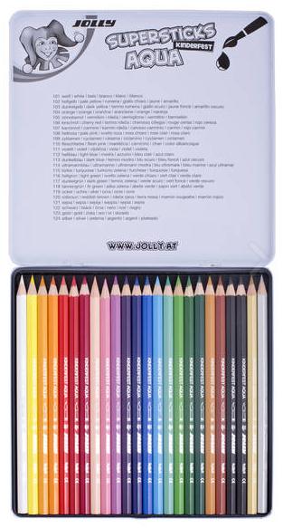 Produktbild JOLLY Supersticks kinderfest AQUA 24er Metalletui 2 von 2