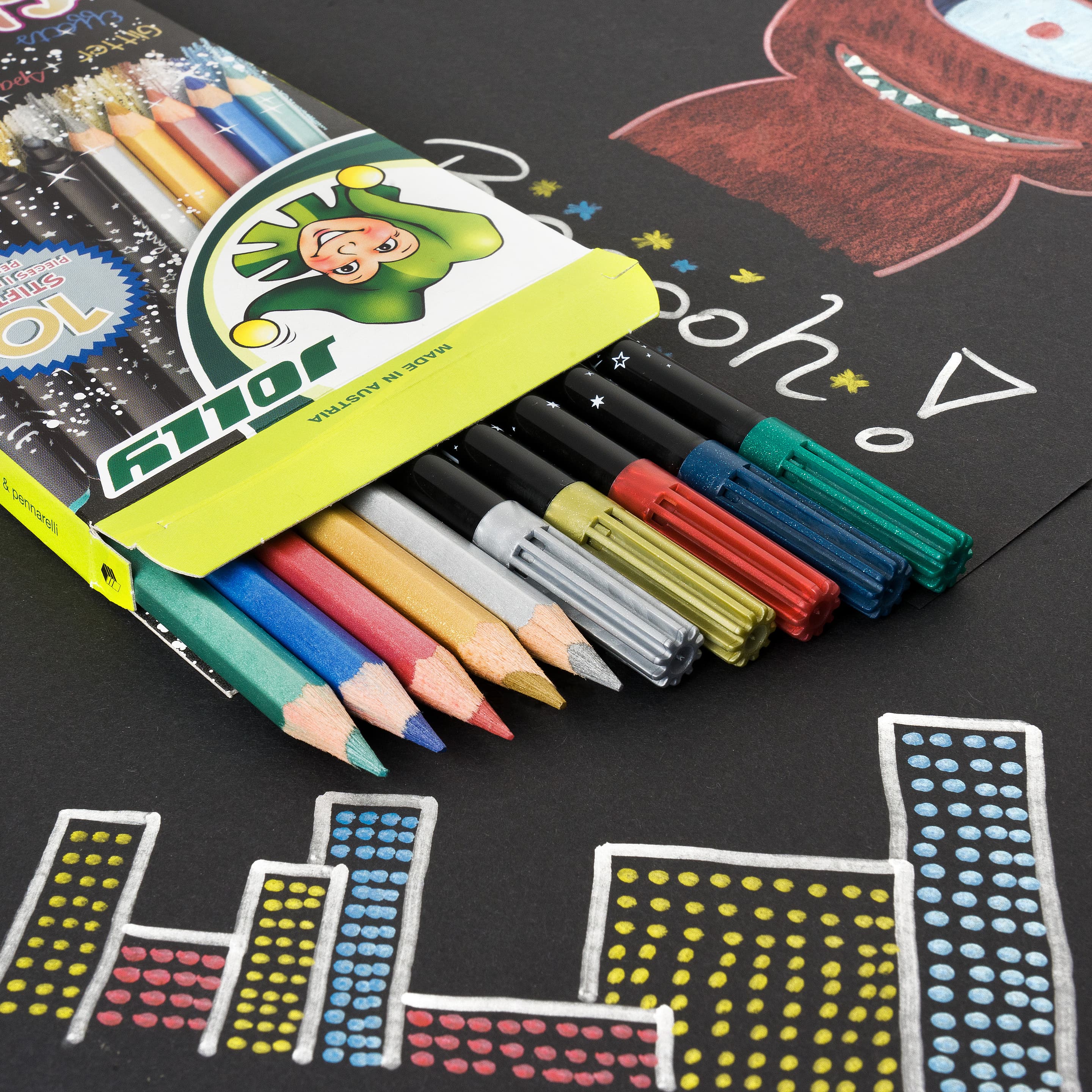 JOLLY Glitzer-Set 10er