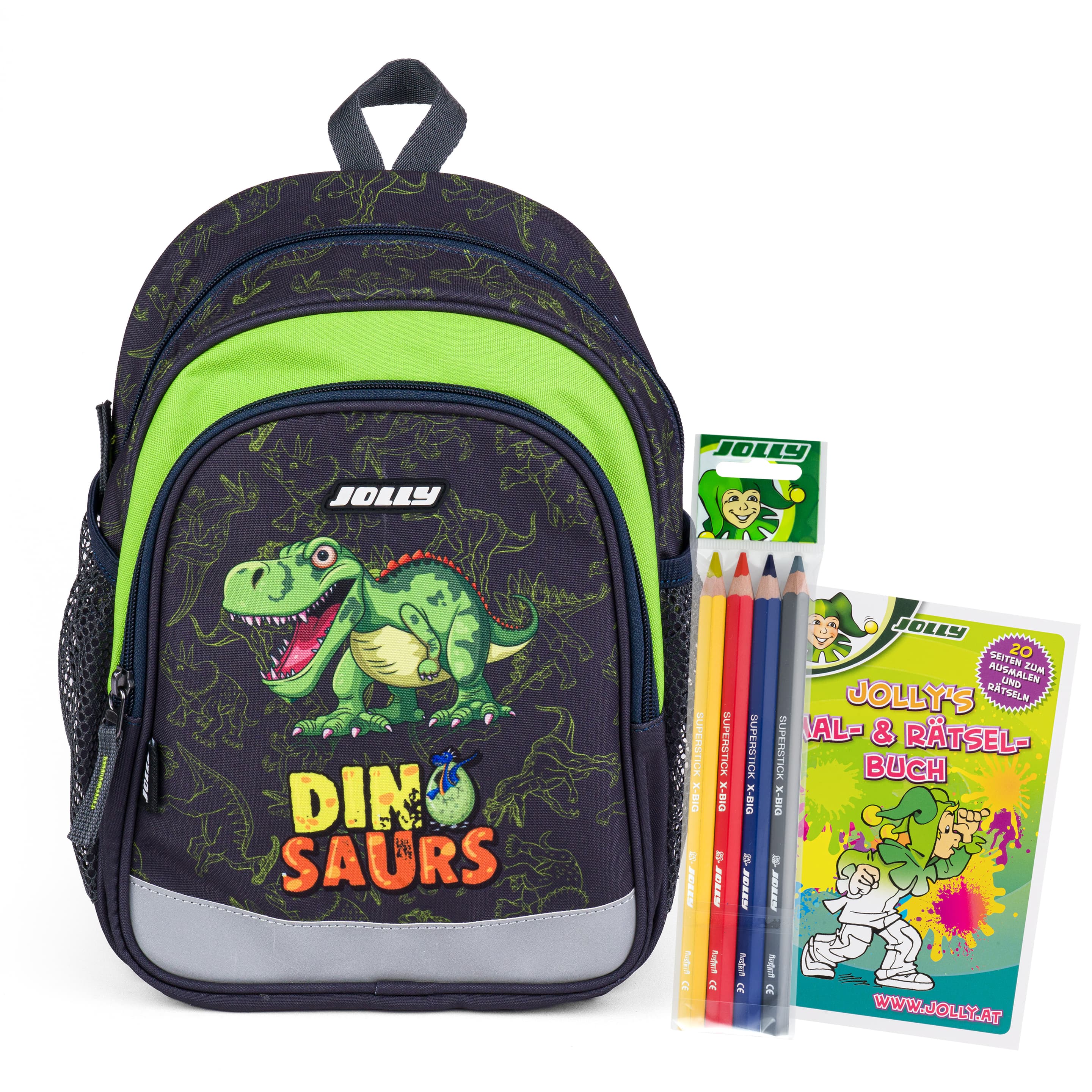 JOLLY Kids Mini Kindergartenrucksack-Set Dinosaur