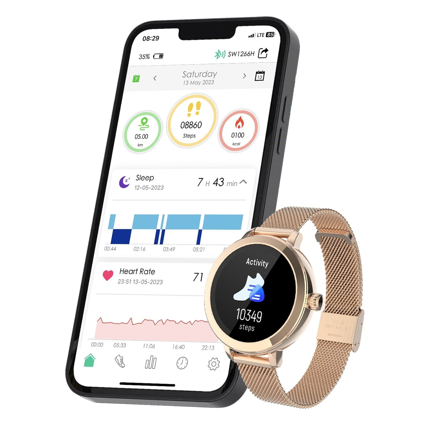 Produktbild Müller Smartwatch MU-SW-14B 2 von 6