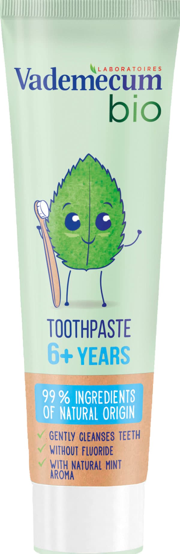 Vademecum Bio Zahncreme Minze ab 6 Jahre