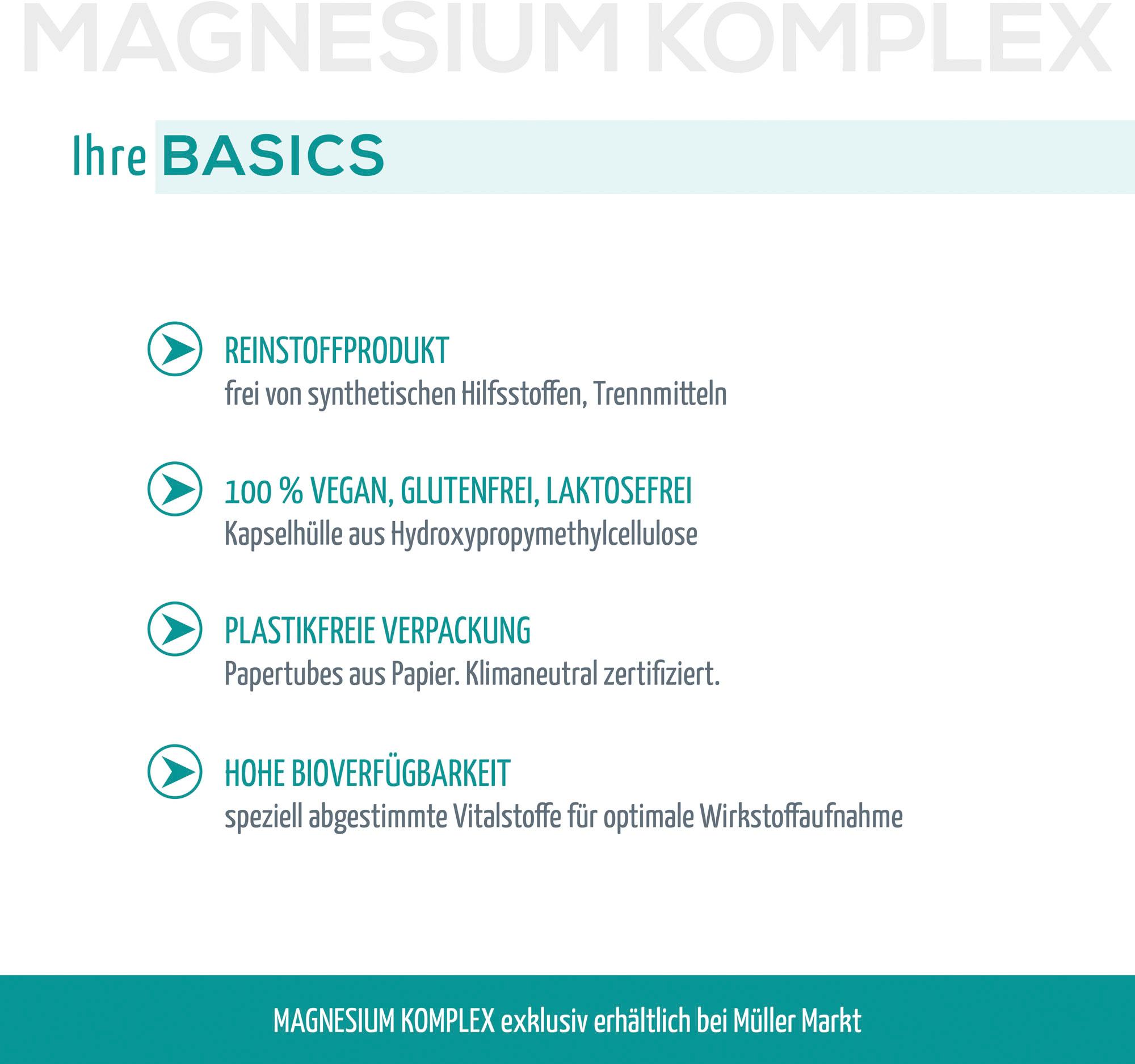 Produktbild Dr.Kneißl Basics Magnesium Komplex 2 von 4