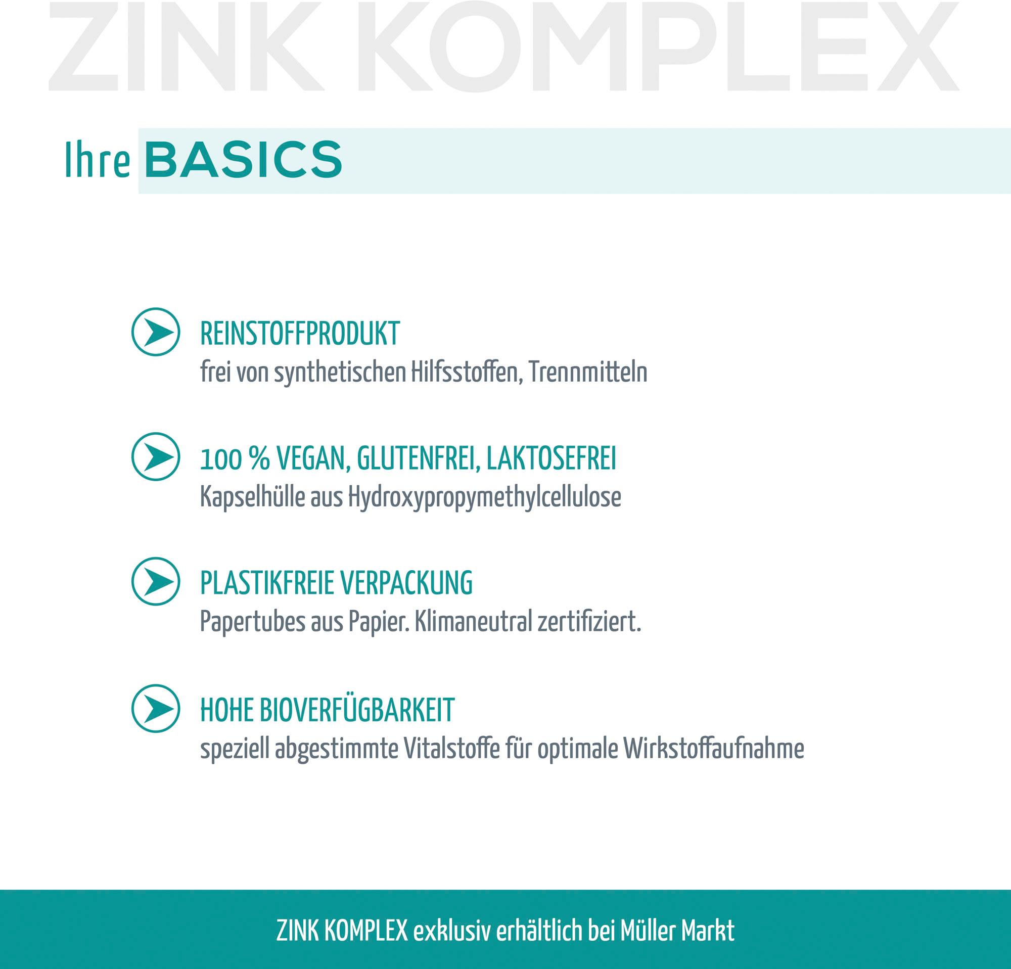 Produktbild Dr.Kneißl Basics Zink Komplex 2 von 4