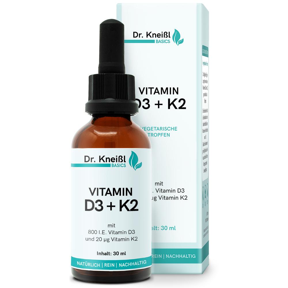 Dr. Kneißl Naturprodukte Vitamin D3+K2 Tropfen