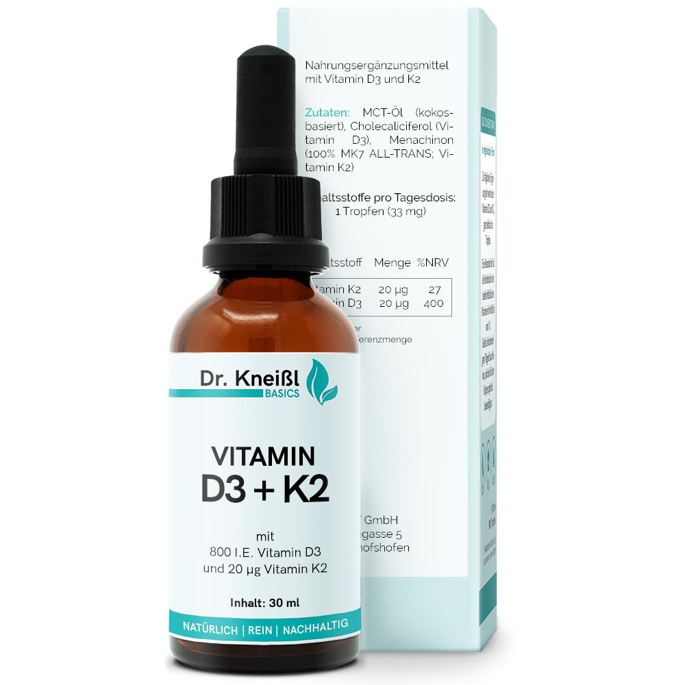 Produktbild Dr. Kneißl Naturprodukte Vitamin D3+K2 Tropfen 2 von 4
