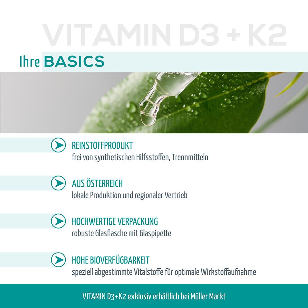 Produktbild Dr. Kneißl Naturprodukte Vitamin D3+K2 Tropfen 3 von 4