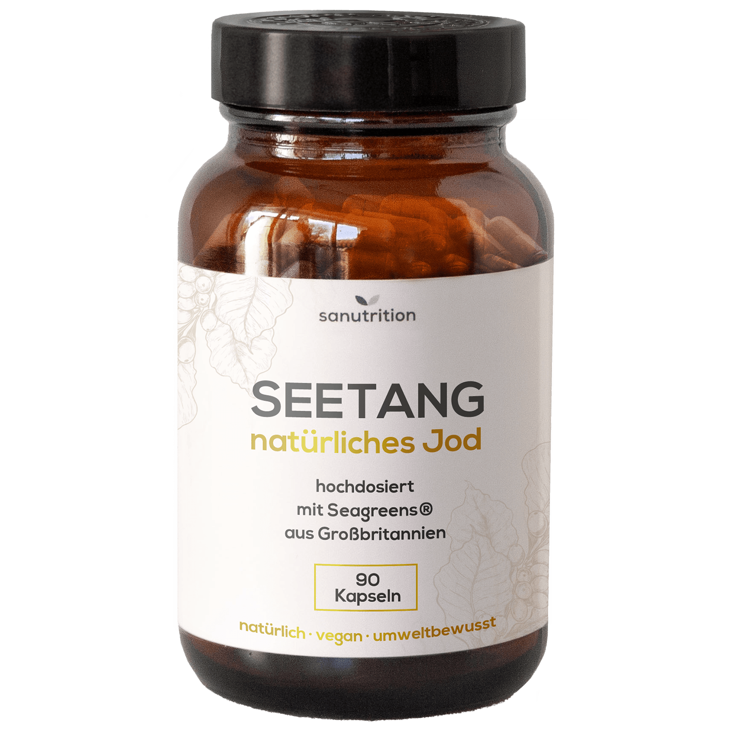 Sanutrition® Jod aus Seetang Kapseln