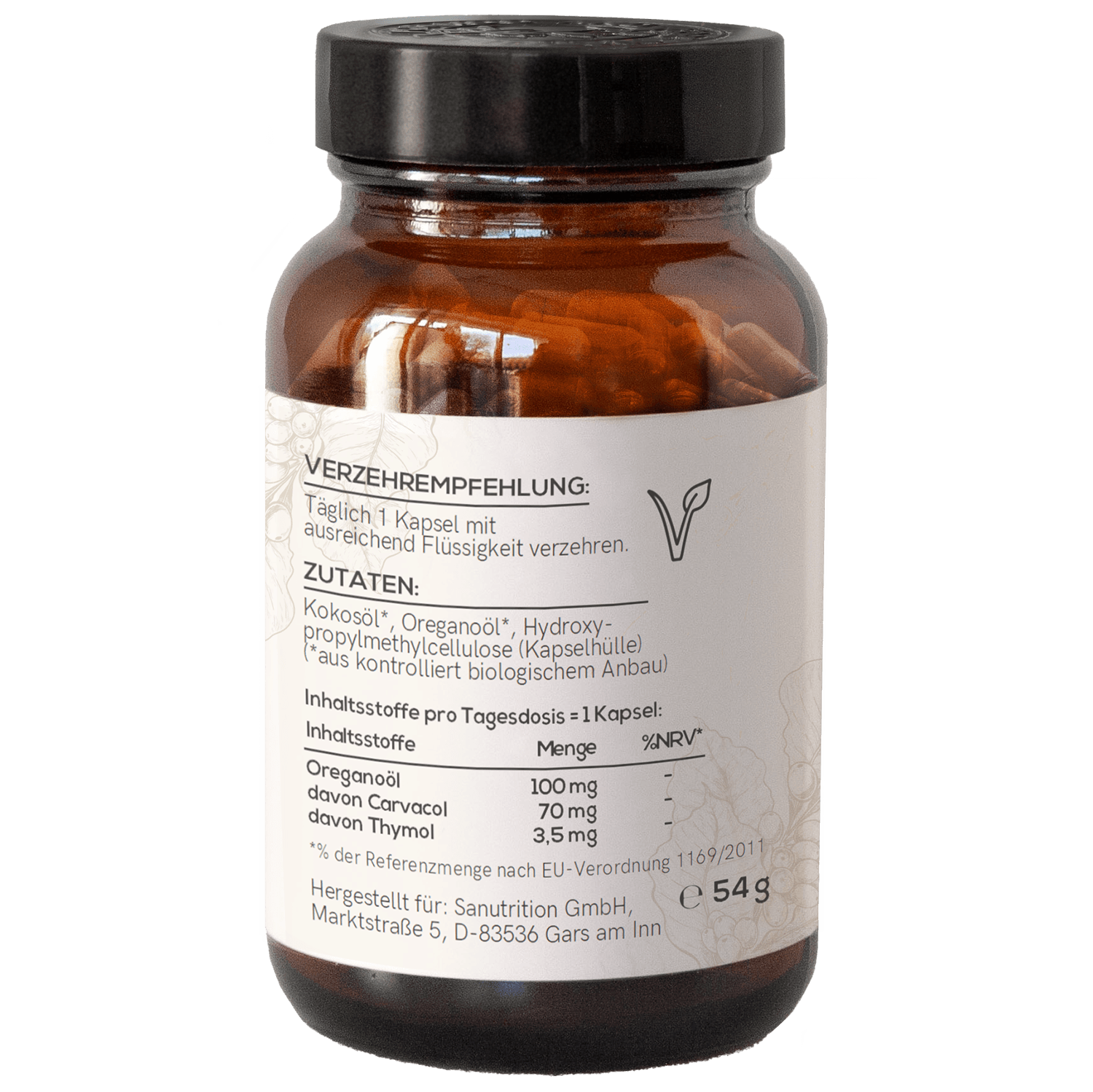 Produktbild Sanutrition® Oreganoöl Kapseln  2 von 4