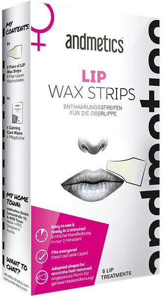 andmetics Lip Wax Strips
