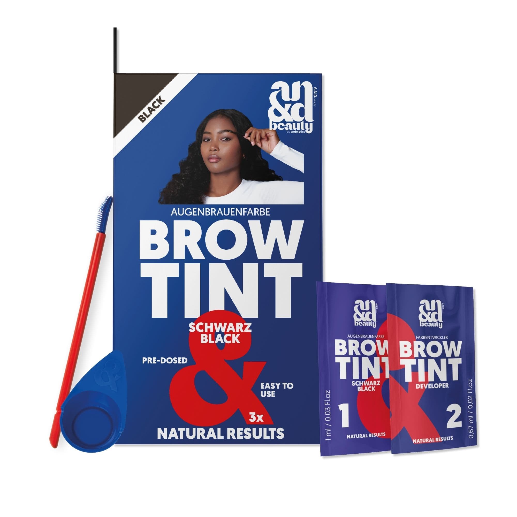 A.N.D. beauty Brow Tint Black