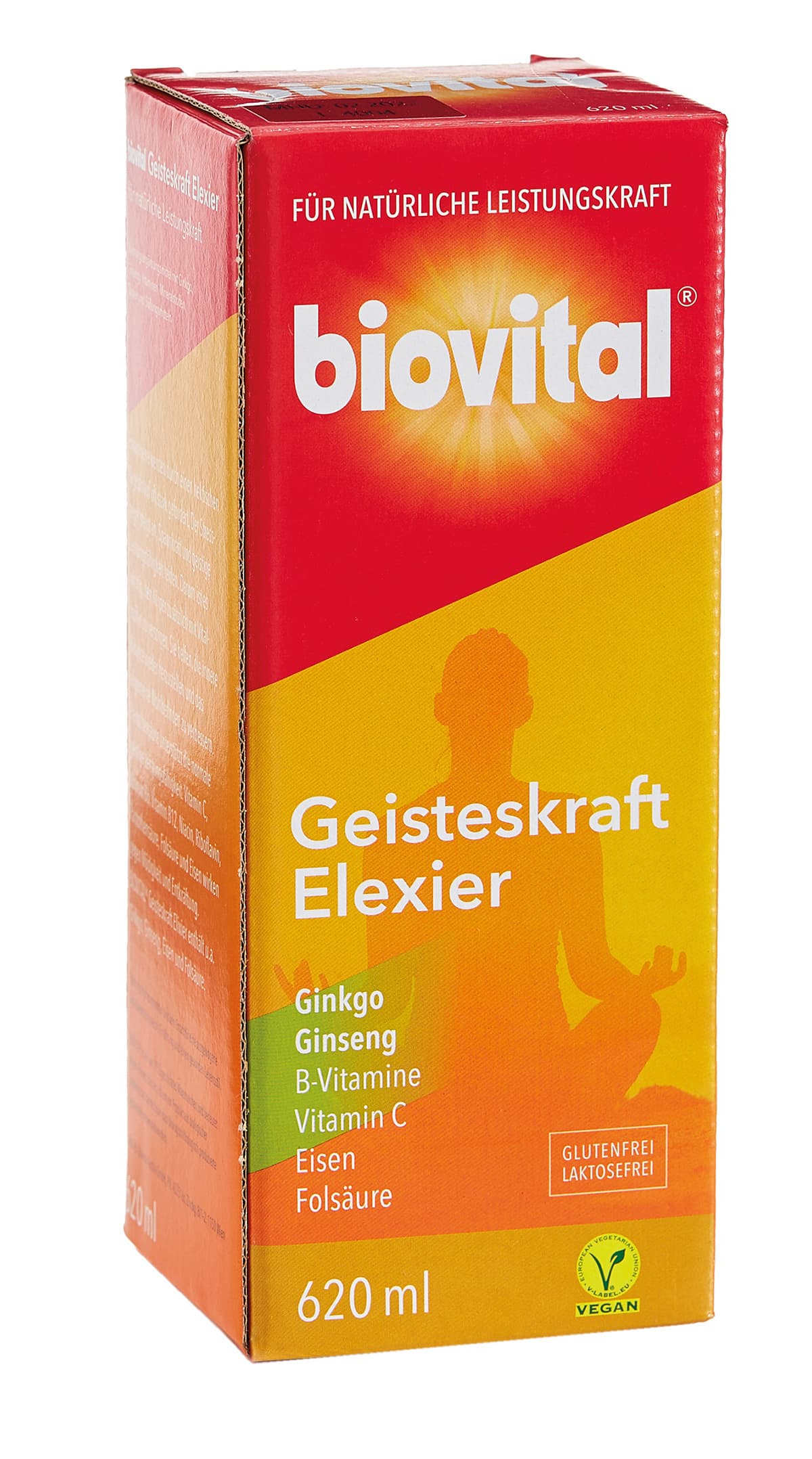 Biovital Geisteskraft Elixier Ginko & Ginseng