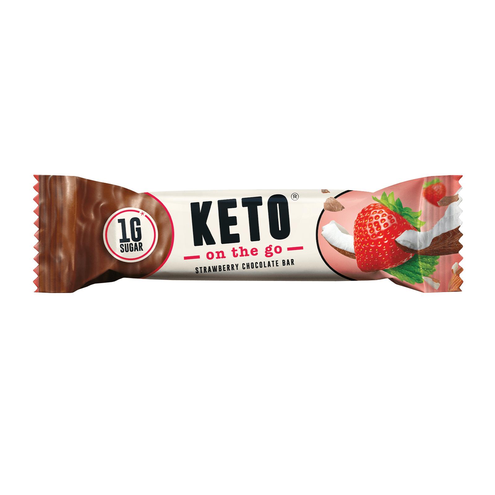 Ketofabrik Strawberry Chocolate Bar