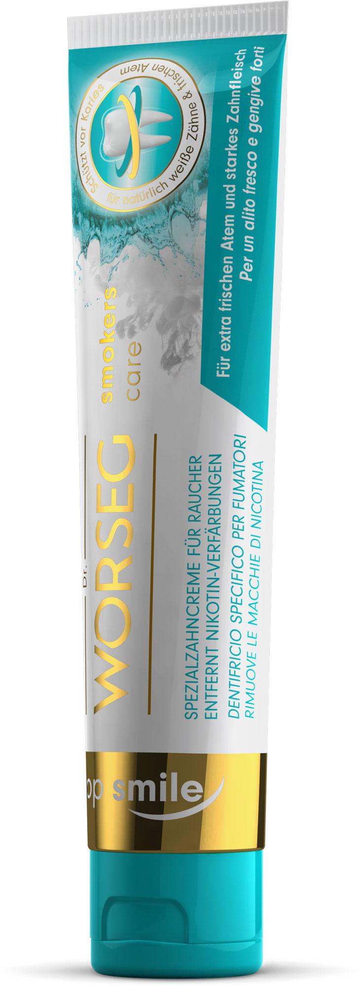 Produktbild Dr. WORSEG top smile Smokers Care Zahncreme 2 von 2