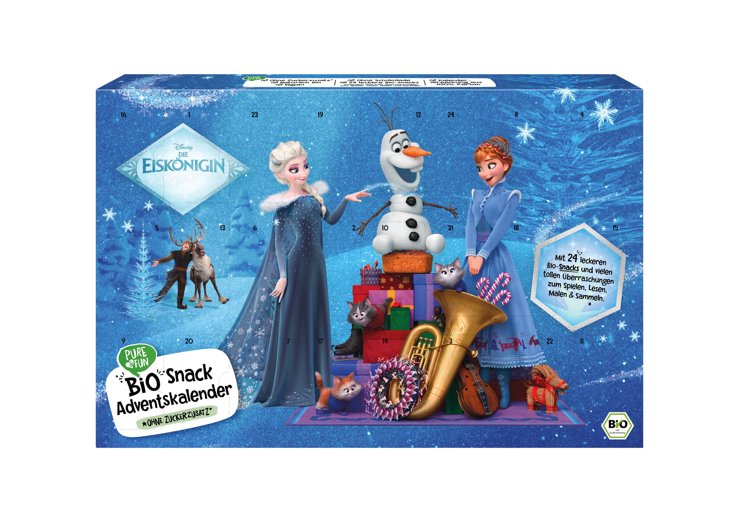 PURE&FUN Bio Eiskönigin Zauber Adventskalender