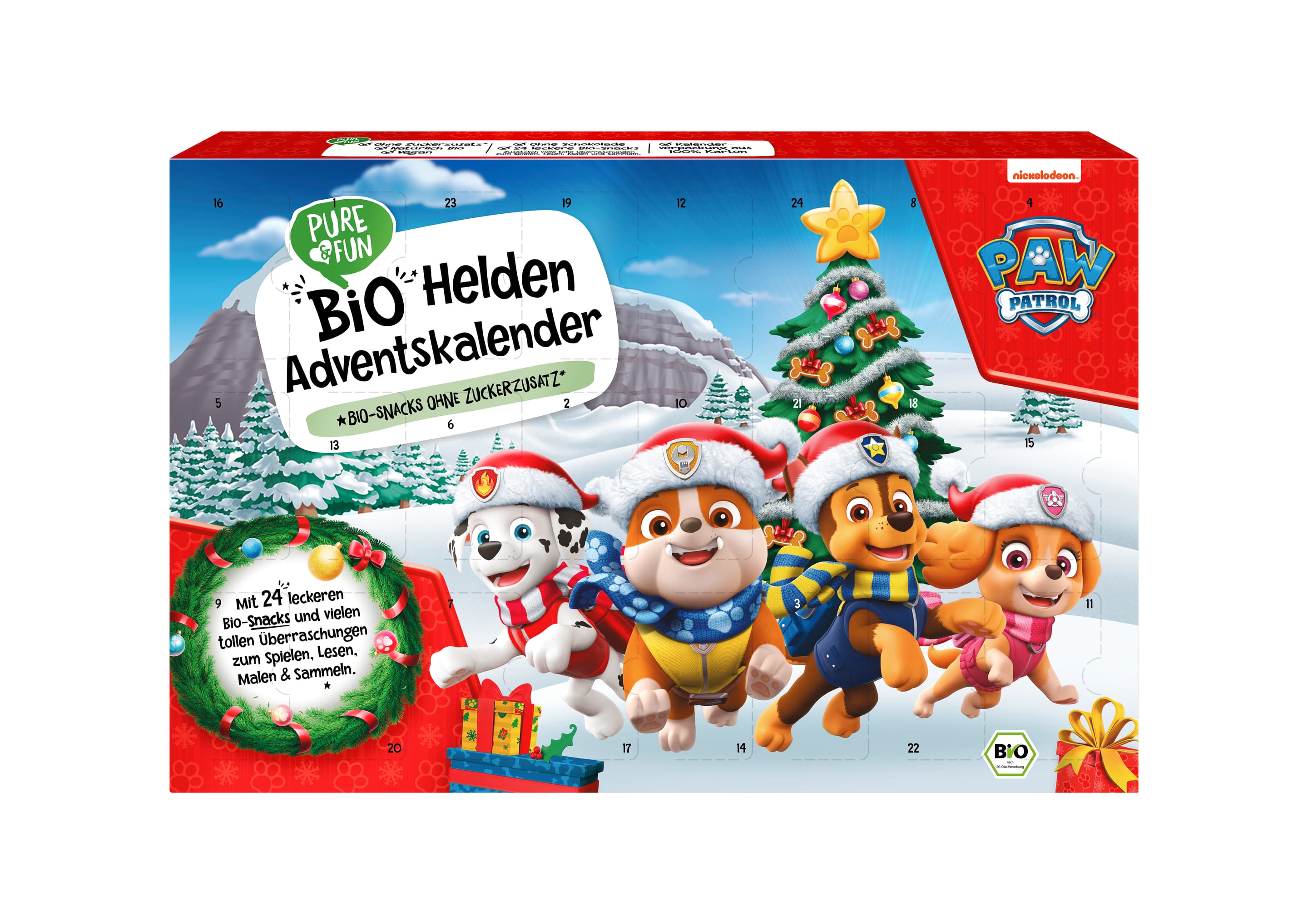 PURE&FUN Bio Paw Patrol Helden Adventskalender